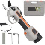 S�cateur �lectrique 350 w, s�cateur sans fil avec batteries li et diam�tre de coupe 0 - 30 mm, interrupteur ...