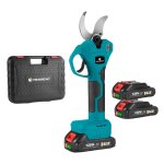 Sécateur électrique 45 mm, 2 vitesse réglables, comptage automatique , deux batteries au lithium, sécateur ... Sécateur électrique 45 mm, 2 vitesse réglables, comptage automatique , deux batteries au lithium, sécateur ...