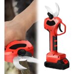 S�cateur �lectrique professionnel, s�cateur d'arbre de jardin aliment� par batterie 21v avec moteur sans ...