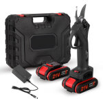 S�cateur �lectrique sans fil 21 v, outil d'�lagage � haut rendement pour bonsa�s, outils d'am�nagement ...