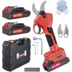 S�cateur �lectrique sans fil 40mm ? 600w, secateur � batterie avec lames sk5 suisses & 2�21v 2000mah, ...