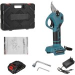 Scateur lectrique violeworks sans fil 21v 500w 30mm max. en coffret avec 1 batterie coupeuse d'lagage ...