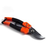 Scateur jardin professionnel lame sk5 acier inoxydable coupe sans effort ergonomique lger pour rosier ...