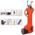 S�cateur � piles, s�cateur �lectrique ciseaux de branche �lectriques sans fil avec moteur sans balai ...