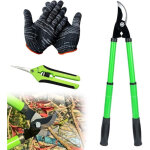 S�cateur t�lescopique, ciseaux de jardin, coupe - branches avec s�cateur � raisin et gants, pour branches, ...
