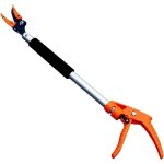 Scateur tlescopique  long manche, coupe - branches de jardin, pour arbres et haies, pratique et efficace ...
