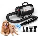 Sèche - cheveux pour chien blower - très silencieux - 5, 2 cv / 3800 w - moteur réglable - souffleur ... Sèche - cheveux pour chien blower - très silencieux - 5, 2 cv / 3800 w - moteur réglable - souffleur ...