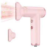 S�che - cheveux pro travel, rose, s�che - cheveux � 300 millions d'ions n�gatifs, 110 000 tr / min, moteur ...
