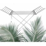 S�che - linge electrique, s�choir - �tendoir � linge �lectrique chauffant pliable, alliage d'aluminium, ...