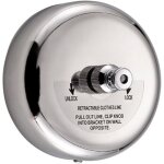 S�che - linge r�tractable rond en acier inoxydable 304 avec cordon en acier de 9 pieds pour balcon de ...