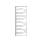Acova - sche - serviette kazeane lectrique chrom 500w - tkzo - 050 - 060 / gf