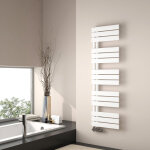 Emke - sche - serviette eau chaude, 1320x400mm - sche - serviettes panneau plat blanc