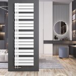Sche - serviette eau chaude radiateur 1662x500mm blanc asymtrique plates sche - serviettes - ouverture ...