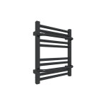 Matis�re - s�che - serviette eau chaude noir de 500mm de haut et 300mm de large - 143 watt - lim500 / ...