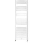 [jamais utilise] s�che - serviettes eau chaude 609w thermor corsaire raccordements centr�s galb� blanc ...