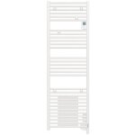 [jamais utilise] s�che - serviettes electrique 2000w atlantic doris digital avec soufflerie blanc - 851129 ...