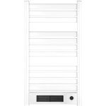 Sche - serviettes lectrique vlez en cramique blanche avec contrle ptc, 2000 w, 102 x 55 cm