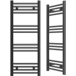 Granitan - seche serviettes noir radiateur 40x100 cm calorifere moderne breno 85036000