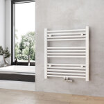 Heilmetz - sche - serviettes de plomberie, radiateur porte - serviettes 70 x 60 cm blanc 330w seche ...