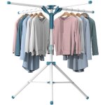 Séchoir à linge etendoir à linge pliable intérieur et extérieur, sèche linge avec 4 bras de crochet, ... Séchoir à linge etendoir à linge pliable intérieur et extérieur, sèche linge avec 4 bras de crochet, ...