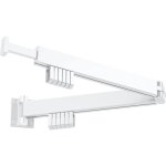 S�choir � linge extensible etendoir linge mural rotatif � 360 � etendoir pour balcon, linge, salle de ...