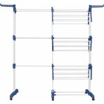Schoir  linge pliable, schoir  linge extensible rglable, etendoir linge intrieur avec 2 ailes sur ...