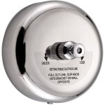 S�choir � linge r�tractable en acier inoxydable 304 avec corde r�glable de 2, 8 m pour salle de bain, ...