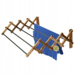 Kadax - schoir pliable - schoir sur pied extensible - schoir  linge en accordon - schoir tour pliable ...