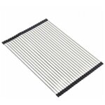 Schoir  vaisselle roll - up, 100% sans bpa pliable vier gouttoirs idal pour les fruits, lgumes, ...