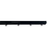 Secodir - wave - tringle rail pour rideau effet vague ouverture centrale l. 3 m coloris - noir