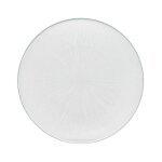 Secret de gourmet - lot de 6 assiettes plates 'elise' 26cm transparent