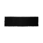 Secret de gourmet - chemin de table 'maha' 38x140cm noir