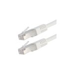 Cordon rj45 cat 5e blanc - 10 m