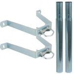 Sedea kit de fixation mural pour antenne tv tnt et parabole satellite