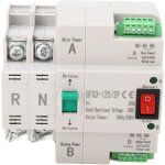 Slecteur lectrique, inverseur de source automatique double puissance 2 modes de fonctionnement 2p pour ...