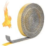 Self adhesive heat - resistant fiberglass wood stove gasket flat gasket tape flat gasket tape for stoves ...