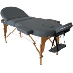 Self confort - table de massage kinconfort - gris Self confort - table de massage kinconfort - gris