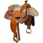 Selle western triple s pleasure avec arcione complte avec sangle
