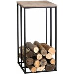 Sellette porte - bches en mtal et bois rondo