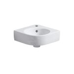 Geberit - selnova compact - lave - main d'angle 450x395 mm avec un trou de robinetterie, blanc 501. 519. ... Geberit - selnova compact - lave - main d'angle 450x395 mm avec un trou de robinetterie, blanc 501. 519. ...