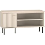 Selsey - caletto - meuble � chaussures avec lamelles 102 cm - beige