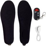 Semelles chauffantes pour les pieds avec chargeur usb 5v1a chaussures chauffantes pour randonn�e le ski ...