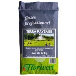 Semences gazon terra paysage 10 kg pour un gazon fin et dense facile � �tablir - florivert 1201635