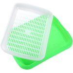 Semence sprouter plateau durable hydroponique panier p�pini�re plateau graine p�pini�re pot fleur l�gume ...