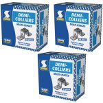 Semin - demi collier multi - usages boite de 100 (lot de 3)