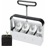 Semoir, presse motte pour semis, outil de blocage de sol, pour serre de jardin bloqueur de sol pour plantules, ...