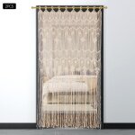 200x85cm grands rideaux macrame rideaux de porte à corde rideaux à fixation murale rideaux de chambre ... 200x85cm grands rideaux macrame rideaux de porte à corde rideaux à fixation murale rideaux de chambre ...
