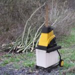 Senderpick - 45l broyeur de jardin lectrique broyeur  couteaux broyeur de branches 2500w