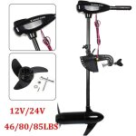 Senderpick - 80lbs moteur �lectrique hors - bord �lectrique 800 w 12 v moteur �lectrique hors - bord ...