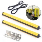 Senderpick - un ensemble de 10 capteurs laser avec grille de s�curit�, alimentation 24 - 30 v cc, port�e ...